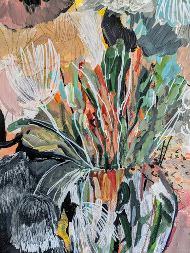 Autumn Noche by Autumn Rose |   Closeup View of Artwork 