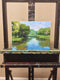 Original art for sale at UGallery.com | Calm Water by David Forks | $425 | oil painting | 9' h x 12' w | thumbnail 3