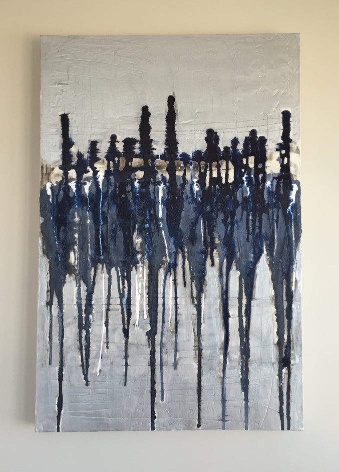 At Dusk by Pat Forbes |  Context View of Artwork 