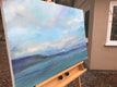 Original art for sale at UGallery.com | The Sun's Last Rays by Alicia Dunn | $1,700 | acrylic painting | 24' h x 36' w | thumbnail 3