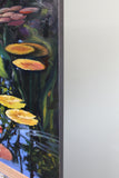 Original art for sale at UGallery.com | That Pond in My Dreams by Andres Lopez | $2,125 | oil painting | 36' h x 36' w | thumbnail 2