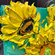 Original art for sale at UGallery.com | A Little Van Gogh by Lisa Elley | $425 | oil painting | 8' h x 8' w | thumbnail 4