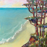 Original art for sale at UGallery.com | Opal Cliff, Santa Cruz by James Hartman | $920 | oil painting | 30' h x 30' w | thumbnail 1