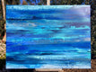Original art for sale at UGallery.com | Moonlit Pacific by Alicia Dunn | $1,925 | acrylic painting | 30' h x 40' w | thumbnail 3