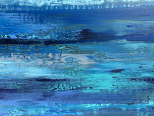 Moonlit Pacific by Alicia Dunn |   Closeup View of Artwork 