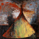 Original art for sale at UGallery.com | Who Are These Angels CXXV by Naoko Paluszak | $1,200 | oil painting | 18' h x 18' w | thumbnail 1