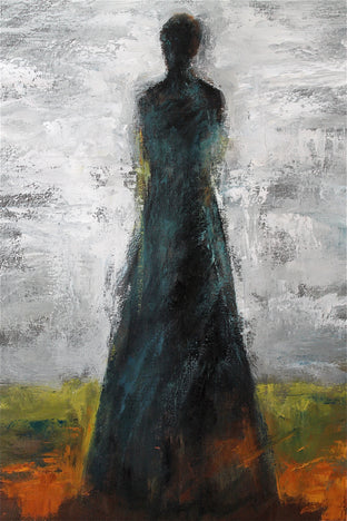 Original art for sale at UGallery.com | Who Are These Angels LXXXVIII by Naoko Paluszak | $1,700 | oil painting | 24' h x 24' w | photo 3