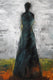 Original art for sale at UGallery.com | Who Are These Angels LXXXVIII by Naoko Paluszak | $1,700 | oil painting | 24' h x 24' w | thumbnail 3