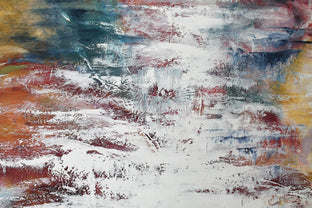 Original art for sale at UGallery.com | Mirrored Lake IX by Naoko Paluszak | $3,350 | oil painting | 30' h x 40' w | photo 4