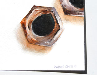 Nuts by Dwight Smith |  Side View of Artwork 