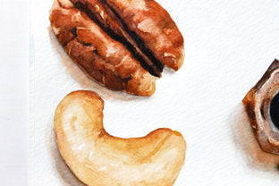 Nuts by Dwight Smith |   Closeup View of Artwork 