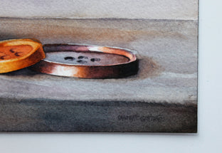 Original art for sale at UGallery.com | Blue Teapot by Dwight Smith | $250 | watercolor painting | 7' h x 10' w | photo 2