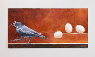 Original art for sale at UGallery.com | Tuck & Roll by Dwight Smith | $200 | watercolor painting | 9' h x 18' w | photo 3