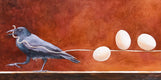 Original art for sale at UGallery.com | Tuck & Roll by Dwight Smith | $200 | watercolor painting | 9' h x 18' w | thumbnail 1