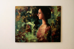 Henrietta by Naoko Paluszak |  Side View of Artwork 