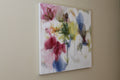 Original art for sale at UGallery.com | Blossom Evolution XVIII by Naoko Paluszak | $1,125 | oil painting | 24' h x 24' w | thumbnail 2