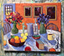 Original art for sale at UGallery.com | Still Life Tablescape by James Hartman | $2,300 | oil painting | 30' h x 36' w | thumbnail 3