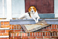 Original art for sale at UGallery.com | The Welcome Home by Dwight Smith | $250 | watercolor painting | 7' h x 10' w | thumbnail 1