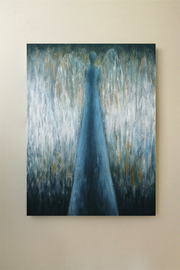 Who Are These Angels CXV by Naoko Paluszak |  Context View of Artwork 