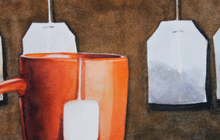 First Cup by Dwight Smith |   Closeup View of Artwork 