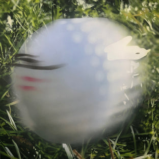 Original art for sale at UGallery.com | Golf Ball in Motion by Stephen Capogna | $1,700 | acrylic painting | 30' h x 30' w | photo 1