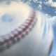 Original art for sale at UGallery.com | Baseball in Motion by Stephen Capogna | $1,700 | acrylic painting | 30' h x 30' w | thumbnail 1