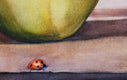 Original art for sale at UGallery.com | A Stroll Along the Green by Dwight Smith | $625 | watercolor painting | 15' h x 22' w | thumbnail 4