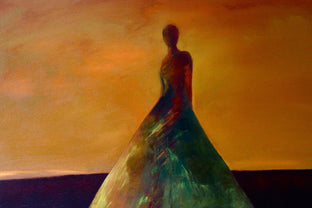 Who Are These Angels XCIXVIII by Naoko Paluszak |   Closeup View of Artwork 