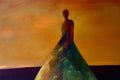 Original art for sale at UGallery.com | Who Are These Angels XCIXVIII by Naoko Paluszak | $4,725 | oil painting | 48' h x 36' w | thumbnail 4