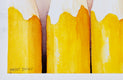 Original art for sale at UGallery.com | The Pencil Sharpener by Dwight Smith | $350 | watercolor painting | 9' h x 18' w | thumbnail 2
