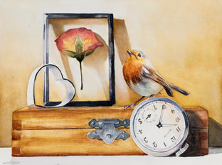 Original art for sale at UGallery.com | Times by Dwight Smith | $350 | watercolor painting | 9' h x 12' w | photo 1