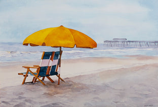 Original art for sale at UGallery.com | The Big Exhale by Dwight Smith | $625 | watercolor painting | 15' h x 22' w | photo 1