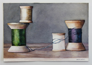 Winter Silos by Dwight Smith |  Context View of Artwork 