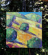 Original art for sale at UGallery.com | Mount Diablo Trees by James Hartman | $1,950 | oil painting | 30' h x 30' w | thumbnail 3