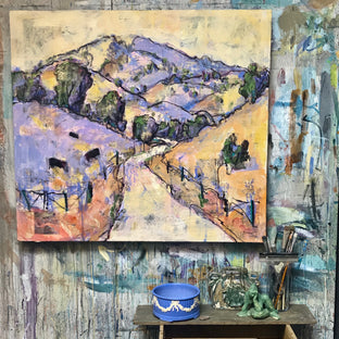 Mt. Diablo Golden Hour by James Hartman |  Context View of Artwork 