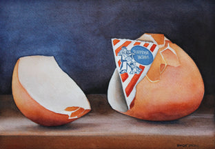 Original art for sale at UGallery.com | Surprise by Dwight Smith | $300 | watercolor painting | 7' h x 10' w | photo 1
