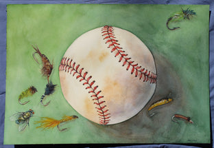 Fly Ball by Dwight Smith |  Context View of Artwork 