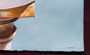 Original art for sale at UGallery.com | Bird Bath by Dwight Smith | $875 | watercolor painting | 22.5' h x 30' w | photo 2