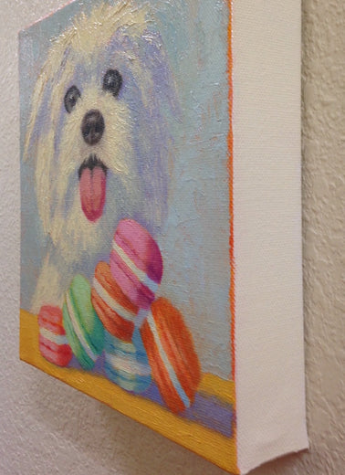 Macarons by Pat Doherty |  Side View of Artwork 