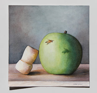 Original art for sale at UGallery.com | Spring Cider by Dwight Smith | $300 | watercolor painting | 8' h x 8' w | photo 3
