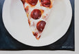 Original art for sale at UGallery.com | Sometimes Breakfast by Dwight Smith | $300 | watercolor painting | 8' h x 8' w | thumbnail 2