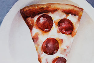 Sometimes Breakfast by Dwight Smith |   Closeup View of Artwork 