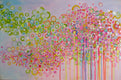Original art for sale at UGallery.com | Fragment of a Rain by Natasha Tayles | $1,000 | acrylic painting | 24' h x 36' w | thumbnail 1