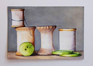 Original art for sale at UGallery.com | Alpine Meadow by Dwight Smith | $375 | watercolor painting | 7' h x 10' w | photo 3
