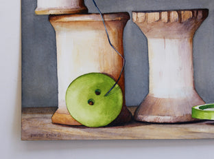 Original art for sale at UGallery.com | Alpine Meadow by Dwight Smith | $375 | watercolor painting | 7' h x 10' w | photo 2