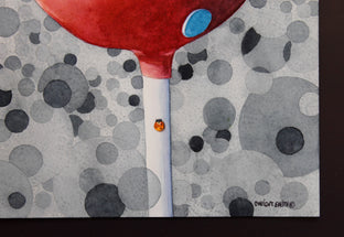 Original art for sale at UGallery.com | Attraction by Dwight Smith | $375 | watercolor painting | 10' h x 7' w | photo 2