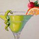 Original art for sale at UGallery.com | Margarita by Pat Doherty | $225 | oil painting | 6' h x 6' w | thumbnail 1