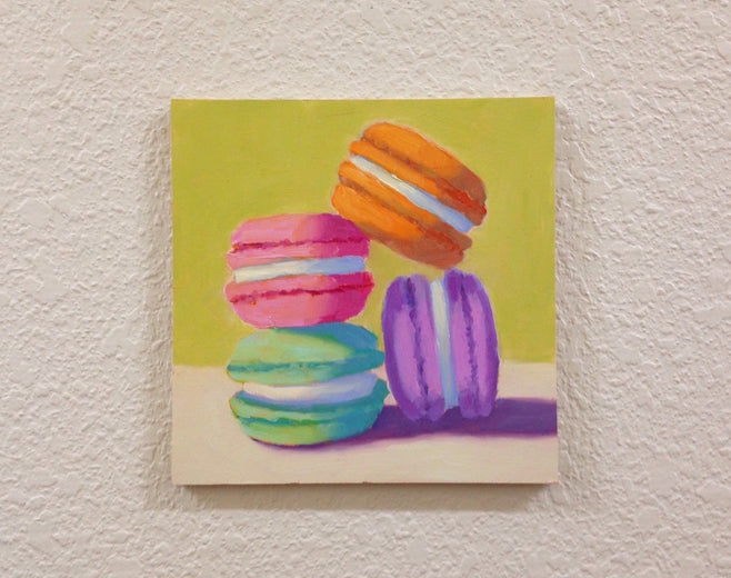 Four Macarons by Pat Doherty |  Context View of Artwork 