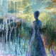 Original art for sale at UGallery.com | Who Are These Angels CXVIII by Naoko Paluszak | $1,450 | oil painting | 20' h x 20' w | thumbnail 4