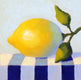 Original art for sale at UGallery.com | Meyer Lemon by Pat Doherty | $225 | oil painting | 6' h x 6' w | thumbnail 1